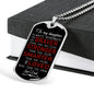 To My Son Necklace Dog Tag Love Dad Christmas Gifts, Birthday Gift Ideas for Boys Luxury Dog Tag Gold & Silver fa-so-01
