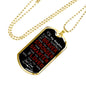 To My Son Necklace Dog Tag Love Dad Christmas Gifts, Birthday Gift Ideas for Boys Luxury Dog Tag Gold & Silver fa-so-01
