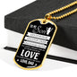 Father Son Pendant Necklace From Dad Christmas Gifts, Birthday Gift Ideas for Bo