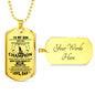 Father and Son Jewelry From Parents Birthday Gifts, Christmas Gifts Luxury Dog