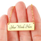 To My Daughter Necklace FREE Plus Shipping