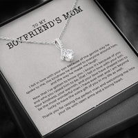 Thumbnail for Gift to My Boyfriend's Mom Necklace with Gift Box 109