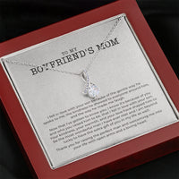 Thumbnail for Gift to My Boyfriend's Mom Necklace with Gift Box 109