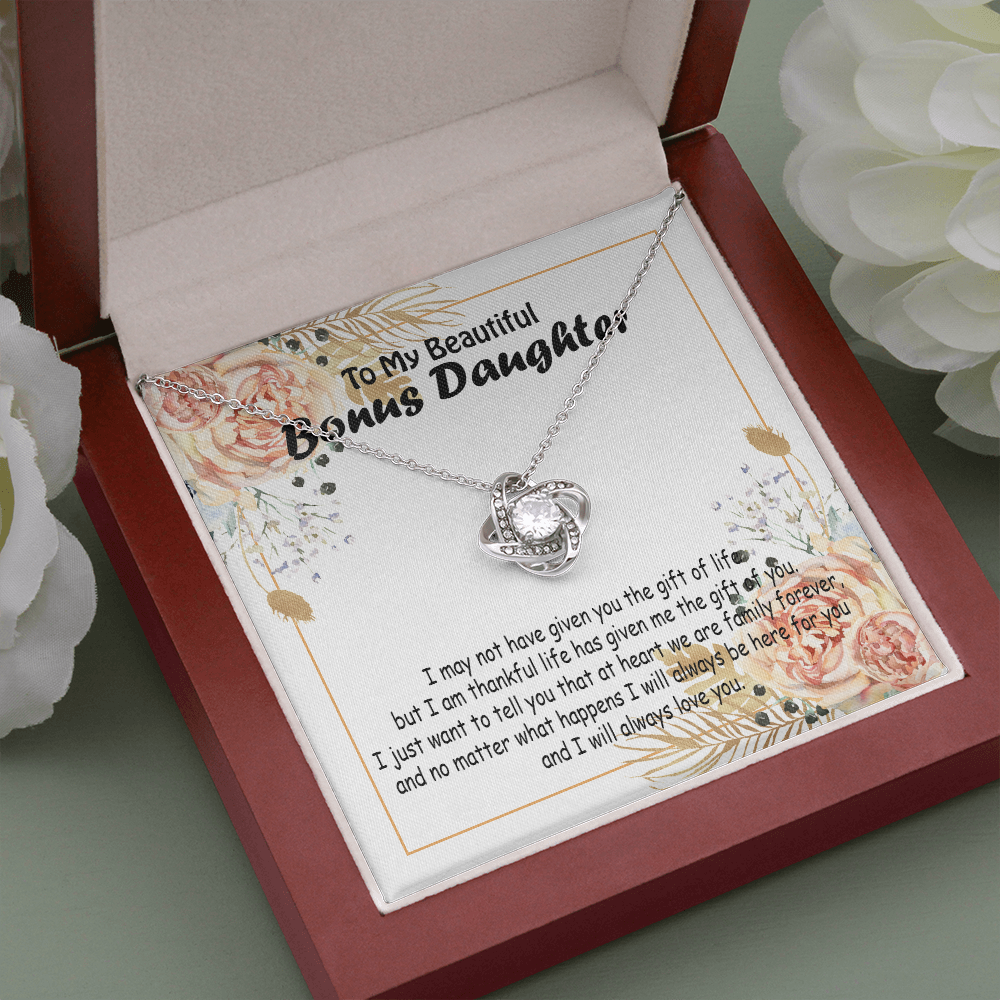 to my beautiful bonus daughter, step daughter gifts from stepmom