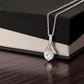 To My Daughter Necklace From Mom & Dad – Heartfelt Gift with Loving Message, Perfect for Birthday, Christmas, Graduation, and Special Milestones