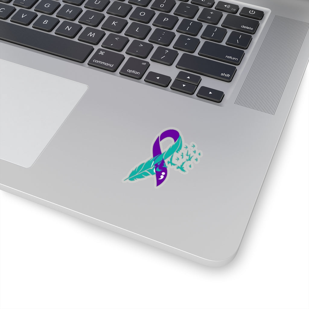 Suicide Awareness Sticker Suicide Prevention Mental Health Stickers You are Enoughaptop Decal End The Stigma, Laptop Decals, Feminist Sticker, Funny Sticker