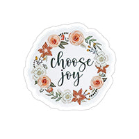 Thumbnail for Choose Joy Vinyl Sticker for Teens and Adults Trendy Vinyl Positive Sticker for Water Bottles Book Laptop