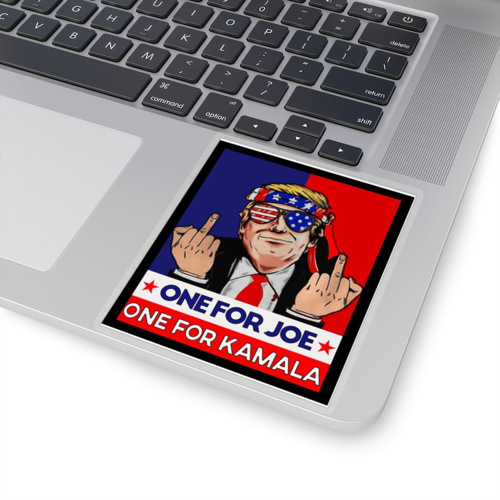 Donald Trump Fuck Joe Biden Anti Biden Harris Rétro 2021 Sticker, Republican, Patriot, Liberty, Freedom, MAGA, Waterbottle Stickers Laptop Sticker, Yeti Tumbler Hydroflask Stickers