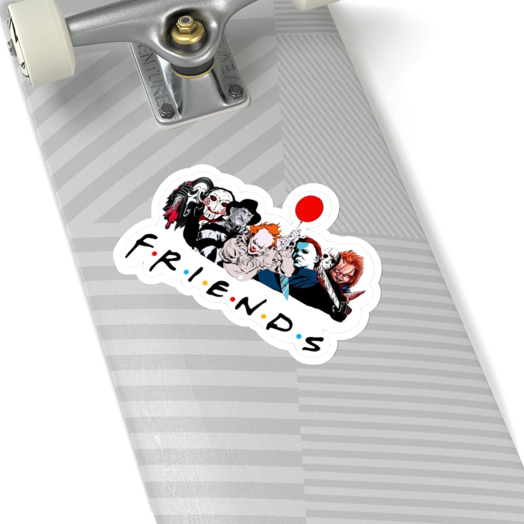 Horror Friends Sticker Hydroflask Sticker, Waterproof Sticker, Laptop Sticker, Matte Sticker, Halloween Sticker