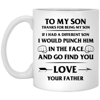 Thumbnail for To My Son Coffee Mug 11 oz From Dad