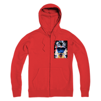 Thumbnail for Goku Premium Adult Zip Hoodie