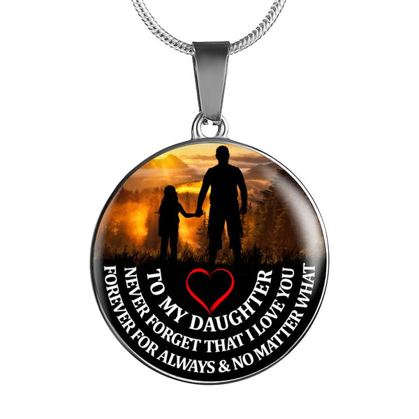 Amazon.com: Daughter gifts - To My Daughter Gold Pendant Necklace - father  daughter gifts, daughter Birthday gifts, dad gifts to a daughter, Dad  Daughter Christmas Gift : Clothing, Shoes & Jewelry