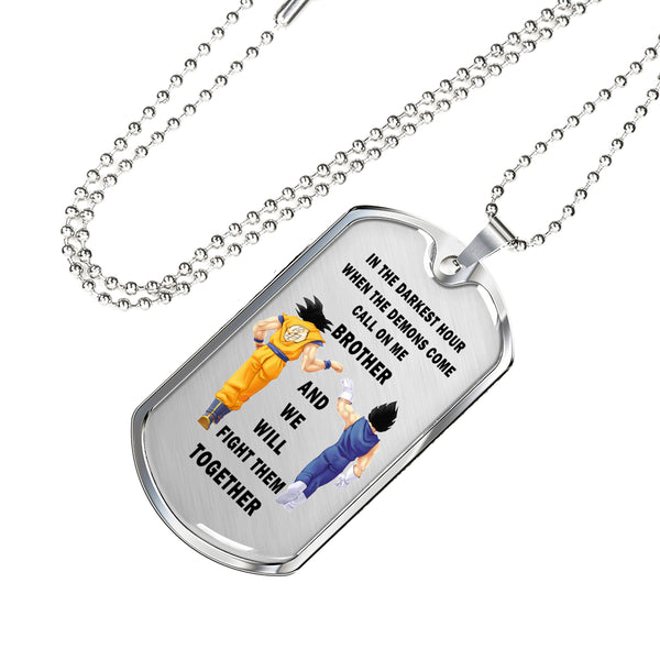 Goku and vegeta necklace shop