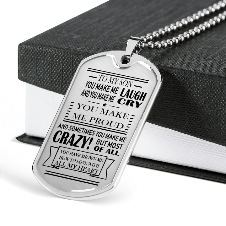 Father and cheap son necklace