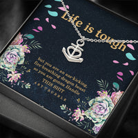 Thumbnail for iWow Meaningful Quote Sobriety Necklace Alcohol Addiction AA Gift Sobriety Jewelry AA Anniversary Alcoholics Anonymous