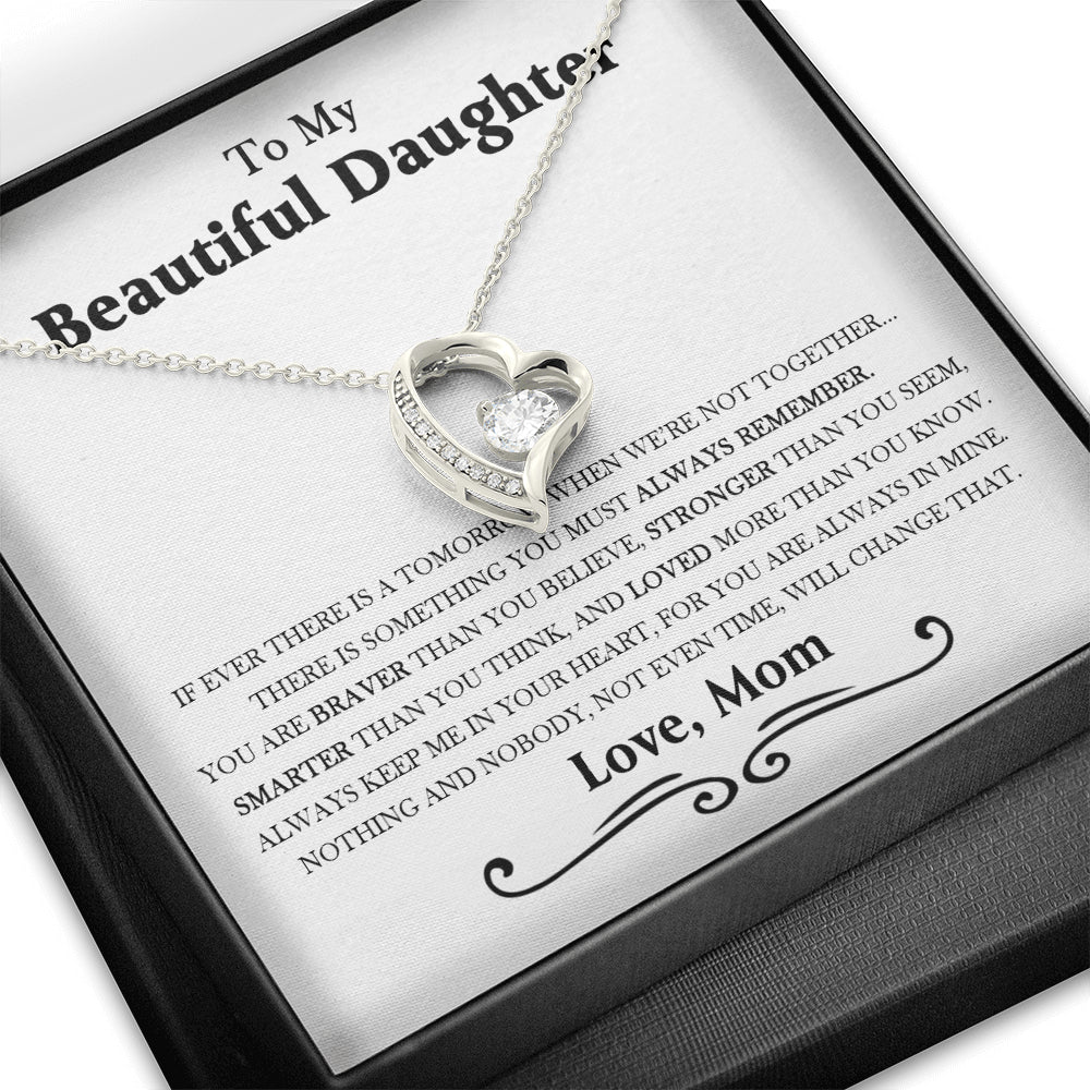 iWow Customized Mother Daughter Necklace, Gift for Daughter from Mom, Daughter Gift from Mom, to My Daughter, Daughters Birthday, Unique, Grown Up Daughter