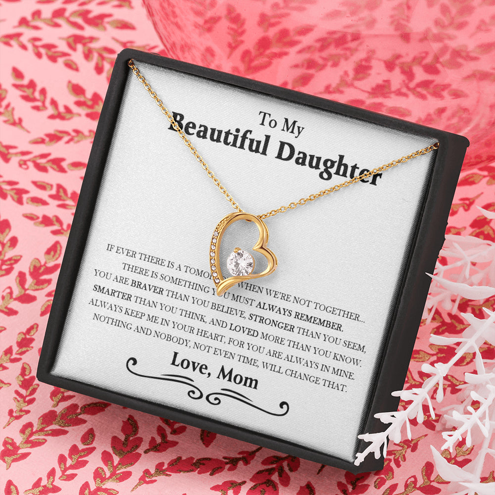 iWow Customized Mother Daughter Necklace, Gift for Daughter from Mom, Daughter Gift from Mom, to My Daughter, Daughters Birthday, Unique, Grown Up Daughter