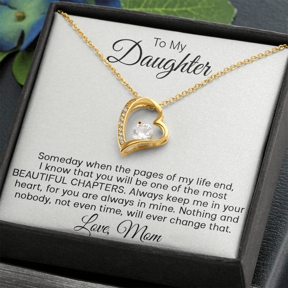 Interlocked Heart Necklace - To My Daughter-In-Law - You Are My Bonus -  Wrapsify