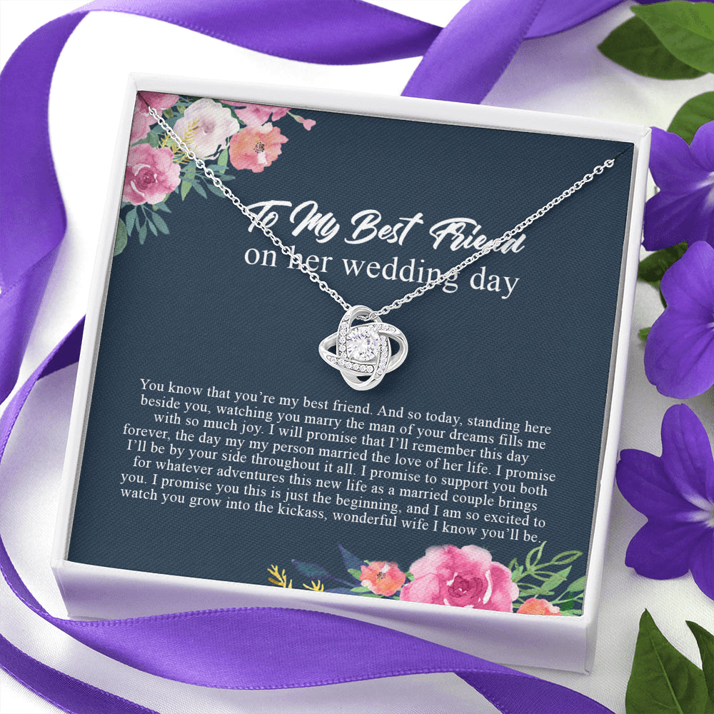 Buy The Love Knot Necklace Bride Gift From Dad To Daughter On Wedding Day,  Wedding Gift For Daughter From Dad, Bridal Gift For Bride, Daughters Gift  On Her Wedding Day Unique Gift