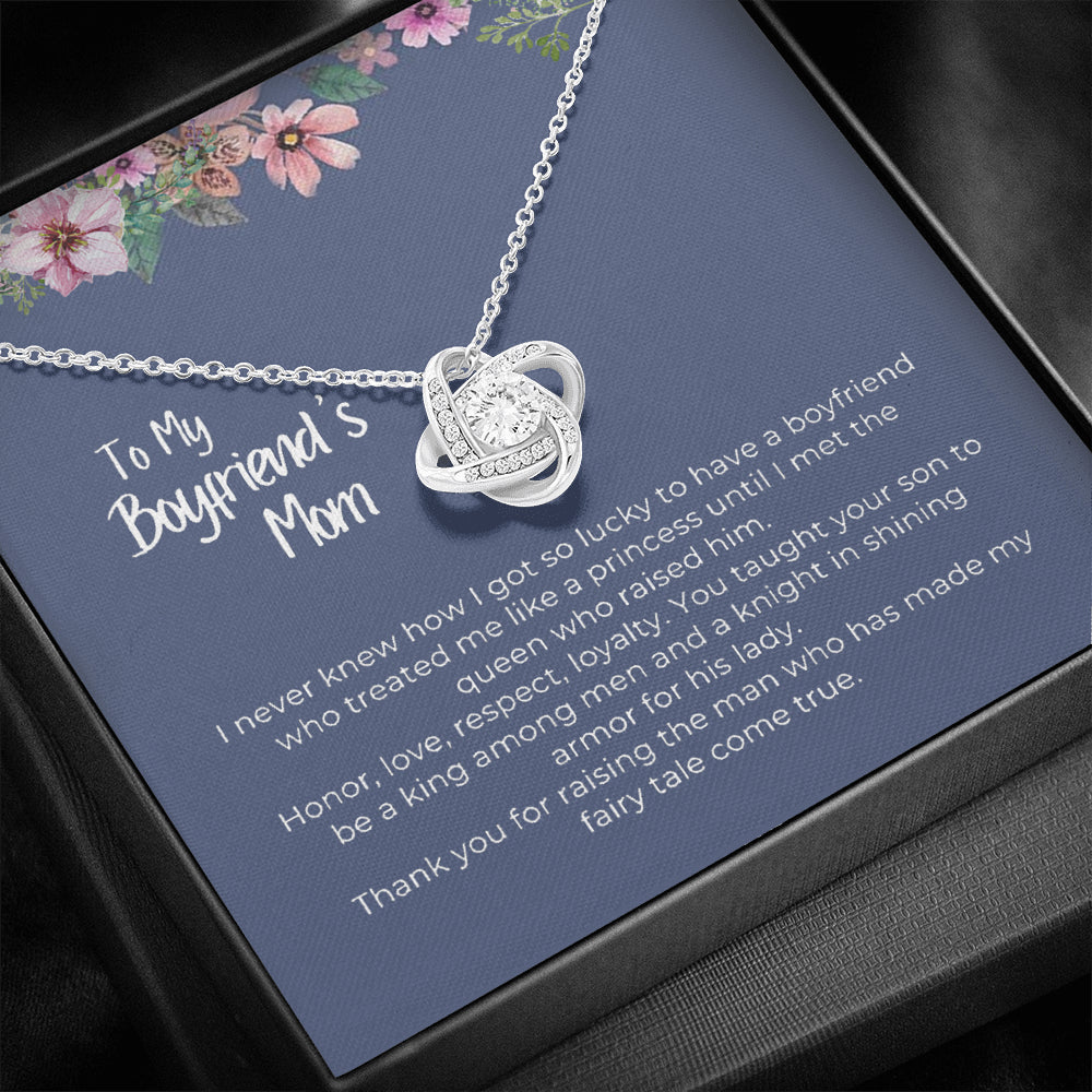 Gift to My Boyfriend's Mom Necklace with Gift Box 118