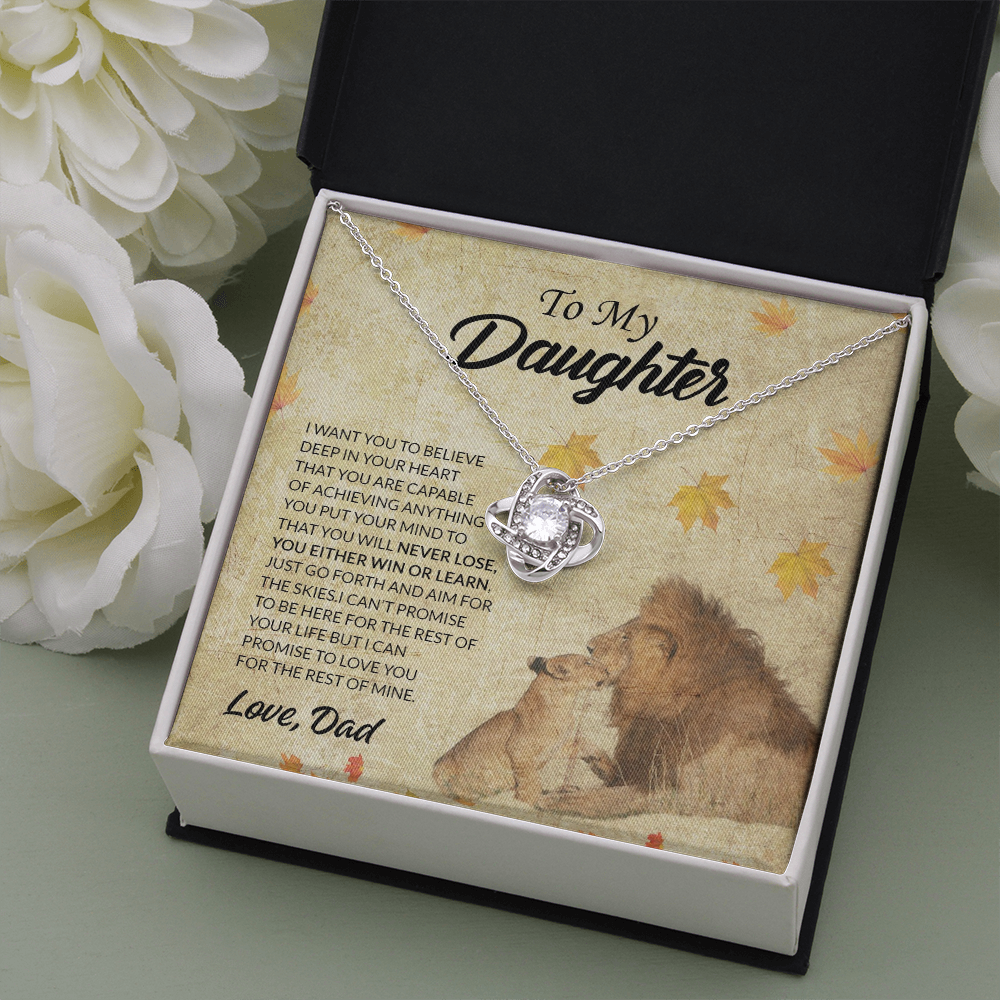 to my daughter necklace from dad, i can promise to love you for the rest of my mine