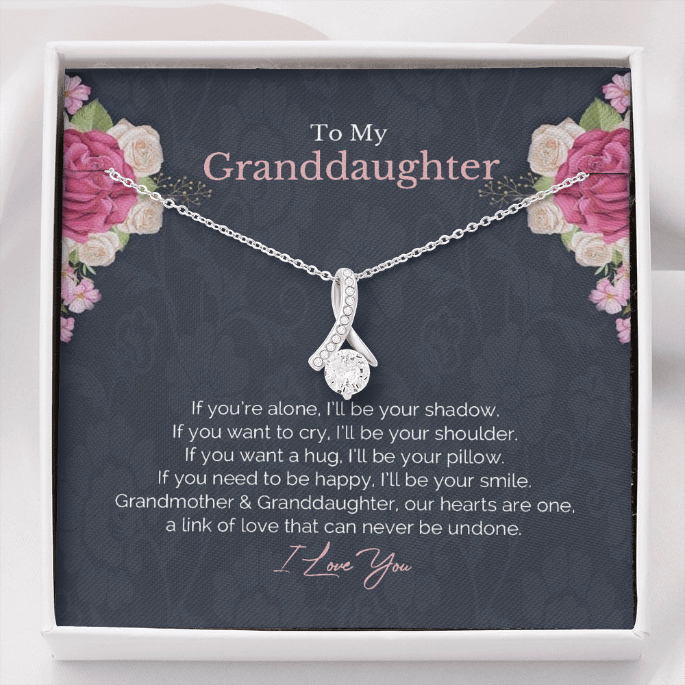 Granddaughters Gifts from Grandma - To My Granddaughter Necklace, Gift for Granddaughter, Grandmother Granddaughter Jewelry, Gifts from Nana