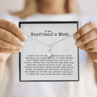 Thumbnail for KORAFINA Customized Boyfriend's Mom Gift, to My Boyfriends Mom Necklace, for My Boyfriend's Mom on Mother's Day, Birthday Gift for Boyfriends Mom On Christmas, Anniversary