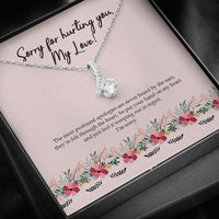 Thumbnail for Molomon Personalized Apology Gift for Her, I'm Sorry Gift, Sorry Gift for Wife, for Girlfriend, for Daughter, Forgiveness Gift, Unique Apology Neck
