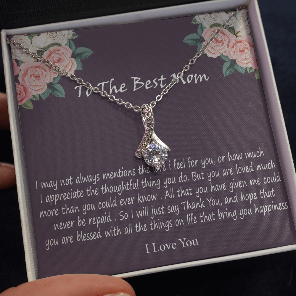 Jewelry for Mom Daugter Mother Grandmother in Law on Wedding Christmas Pendant