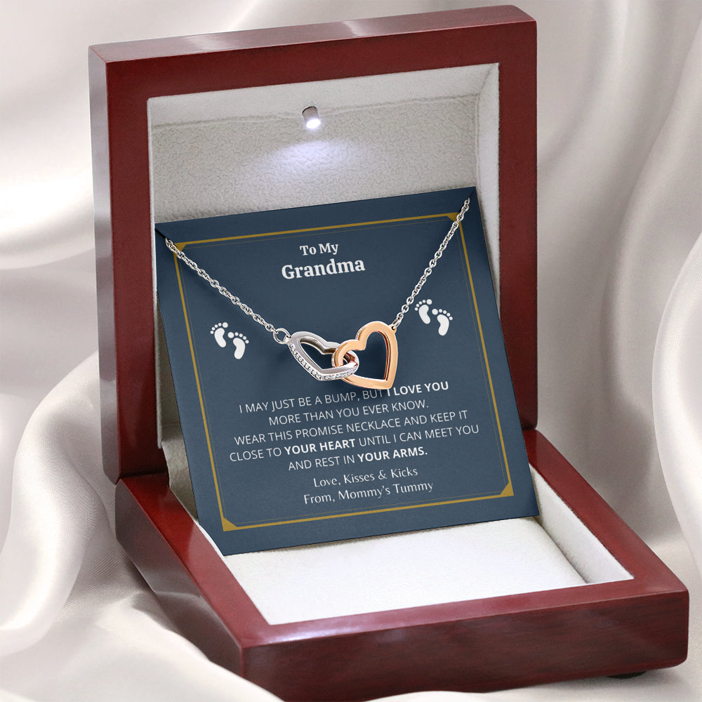 Going to Be A Grandma Gift, Grandma to Be Necklace with Message Card, Gifts for Expectant Grandmother, Expecting Grandma Gift, Gift for Future Grandma at Baby Shower
