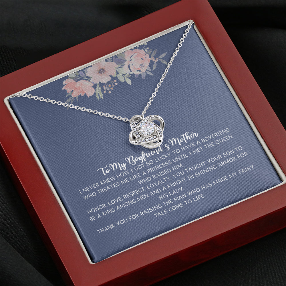 Gift to My Boyfriend's Mom Necklace with Gift Box 116