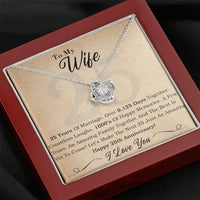 Thumbnail for iWow Meaningful Quote 25th Wife The Best is Yet to Come Necklace On Christmas, Birthday