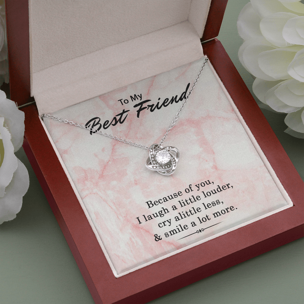 to my best friend necklace, long distance friendship gifts