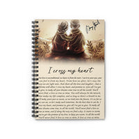 Thumbnail for To My Wife - I Cross My Heart Spiral Notebook - Ruled Line