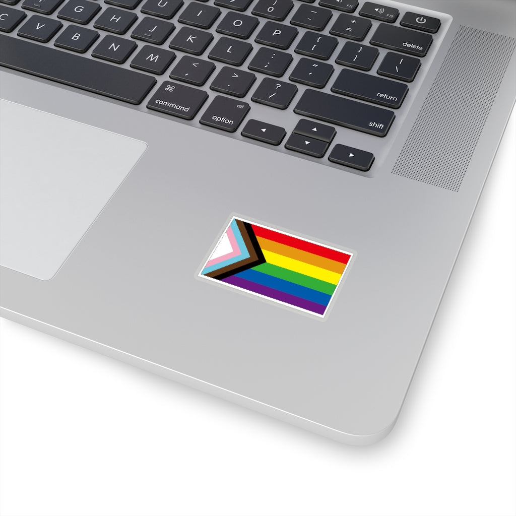 LGBTQ+ Pride Flag Inclusivity Equality Decal Sticker (Waterproof) GBTQ Rainbow Baby Stickers Boyfriend, Girlfriend