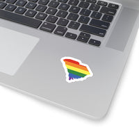 Thumbnail for South Carolina LGBTQ+ Pride Sticker Rainbow Stickers, Pride Equality Stickers LGBT Mom, LGBT Awareness, Gay Lesbian