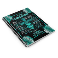 Thumbnail for To Our Granddaughter Spiral Notebook - Ruled Line