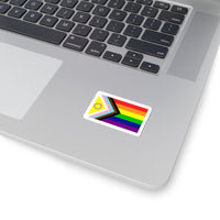 Thumbnail for 2021 Intersex-Inclusive Progress Pride Sticker LGBTQ+ Pride Flag, Inclusivity, Equality, Decal Sticker (Waterproof) LGBTQ Rainbow, 2