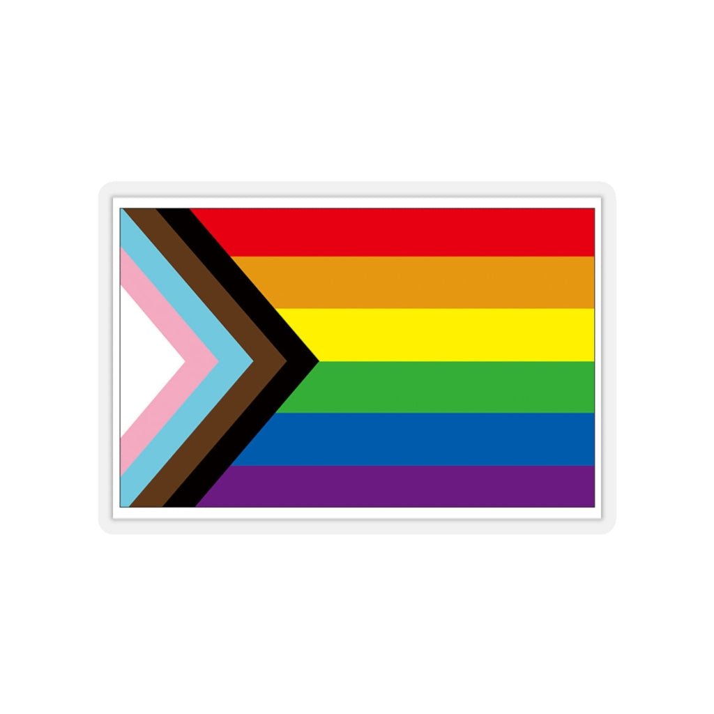 LGBTQ+ Pride Flag Inclusivity Equality Decal Sticker (Waterproof) GBTQ Rainbow Baby Stickers Boyfriend, Girlfriend