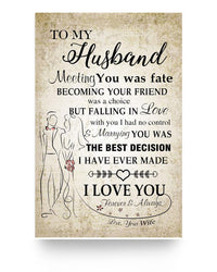 Thumbnail for Molomon Poster to My Husband Meeting You Fate, But Falling in Love with You I Had No Control, Must Marrying You, Art Print Home Decor, Posters Family Friend Gift, Awesome Gifts Perfect Happy 12 (1)