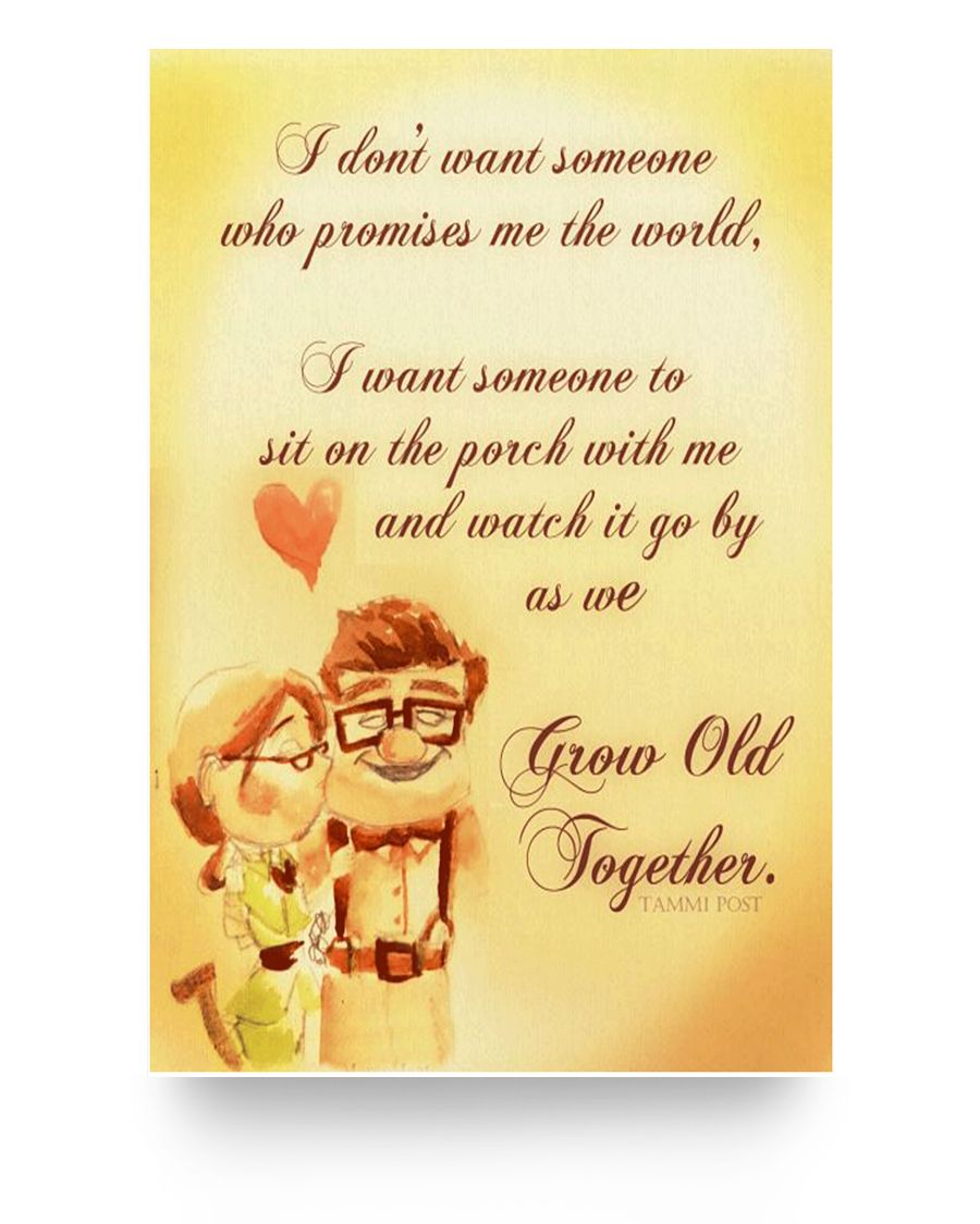 Molomon Grow Old Together Carl and Ellie